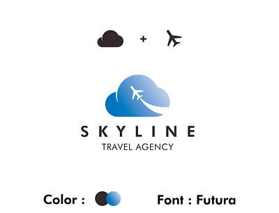 Skyline logo branding graphic design illustration logo logodesign