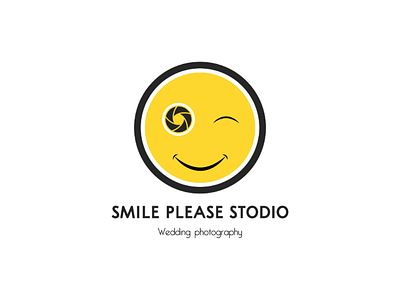 Logo design camera logo logo design shutter smile smiley smiley logo