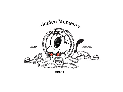 goldenmoment cat illustration story