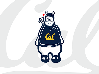 newgoldenbear bear berkeley california cat golden illustration