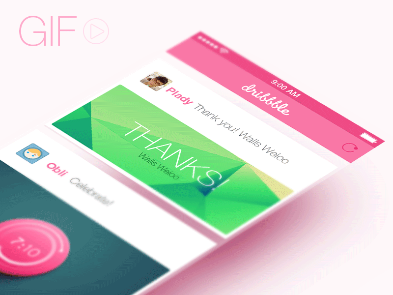 first shot animation design down dribbble loading pull refresh ui ux