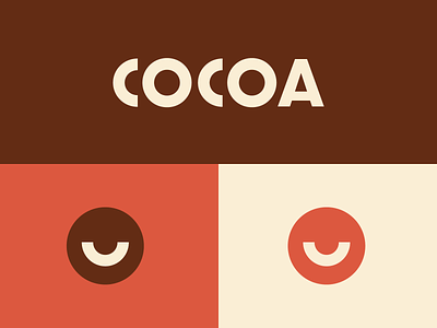 Cocoa app branding cocoa design designer designinspiration font fontdesign fun graphicdesign logo logodesign logos logotype minimal minimalogo smile typeface typo typographic