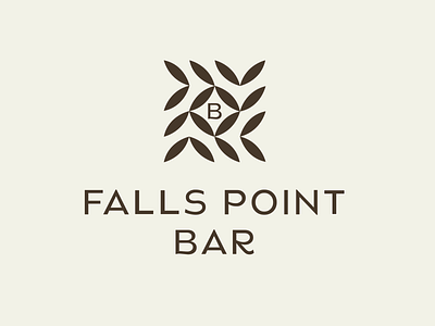 Falls Point Bar branding design designer designinspiration graphicdesign logo logodesign logotype minimal typographic