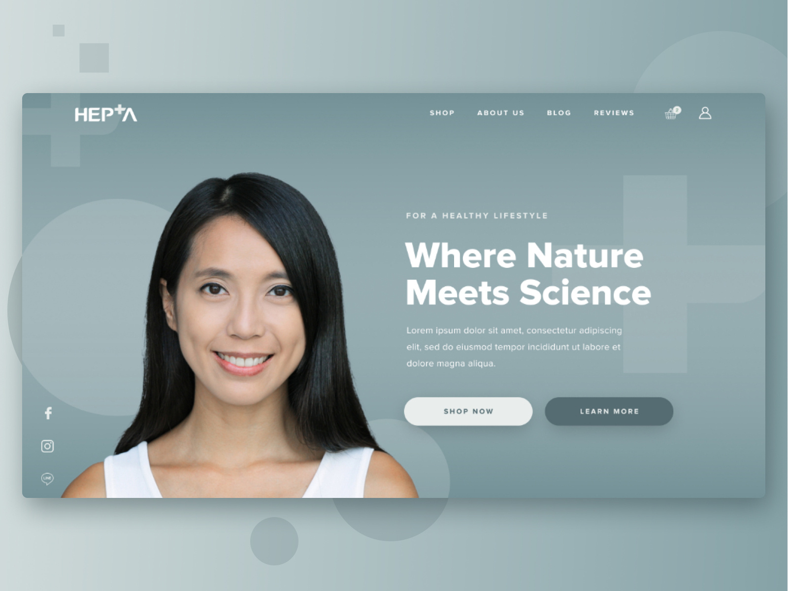 First Banner Concept for a New Project by Jeffrey Dalrymple on Dribbble