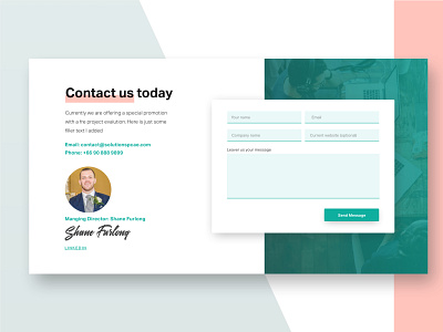 Late Night Contact Form contact contact form contact page contact us design gradient landing landing page minimal sketch ui web web design website website design