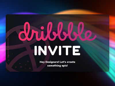 Dribbble Invite banner branding design dribbble dribbble invitation dribbble invite dribbble invites illustration sketch typography ui ux vector website design