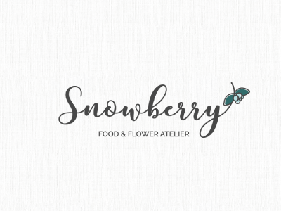 Snowberry logo design