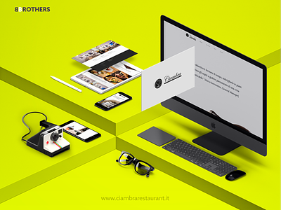 Ciambra Restaurant - webdesign mockup site mockup web web mockup webdesign website