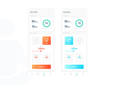 BMI Calculator bmi calculator exercise profile yoga