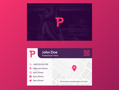 Business Card - Design adobe xd business card design