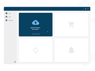 Dashboard page