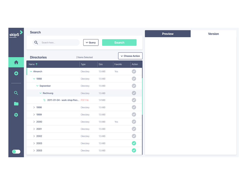 Document Management System UI Design - Light Theme by Stefan Jovanovic ...