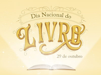 Dia Nacional do Livro 2017 book caligrafia calligraphy illustration lettering