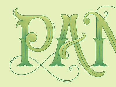 PANC custom type handlettering illustration lettering type typography
