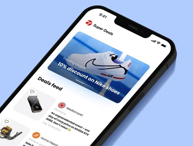 Super Deals – deals & coupons iOS App by Ivan Pashkov on Dribbble