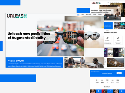 AR Showcase ar landingpage web