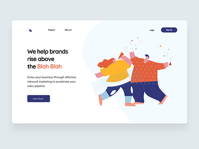 Landing page : : Marketing Agency