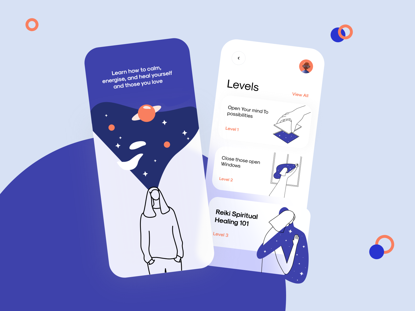 Spiritual Healing App by Shivangi Mahajan on Dribbble