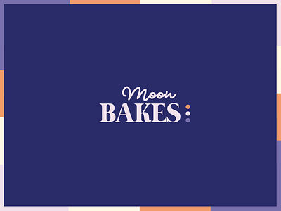 Moon Bakes Bakery Logo app bakery bakes branding cake clean cookie design illustration logo minimal mobile ui vector