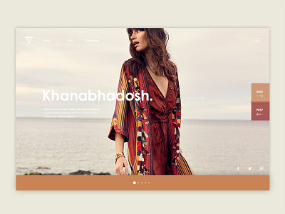 Fashion Website Landing Page