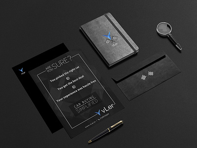 Branding branding car brand logo stationery