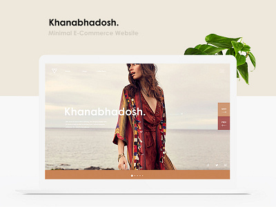 Khanabdhadosh Shot e commerce fashion minimal webite