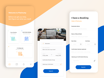 Upgrade your Booking app design minimal mobile ui