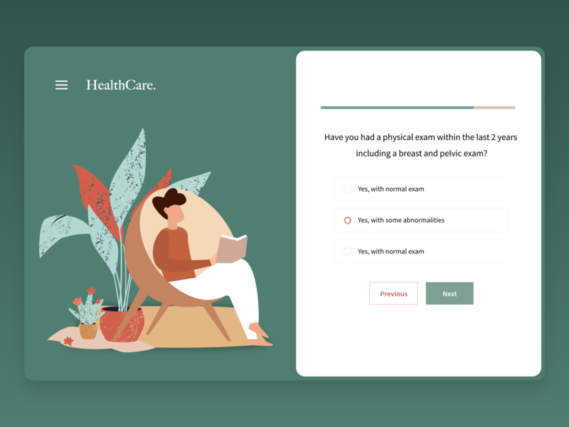 HealthCare Dashboard app dashboard design illustration medical medical app minimal mobile ui web website