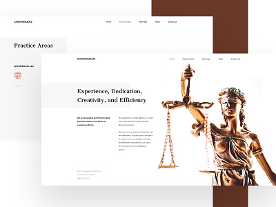 Law Firm clean firm law lawyer simple typography ui ux web