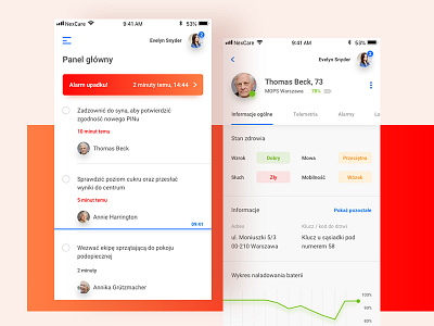 NexCare - mobile app