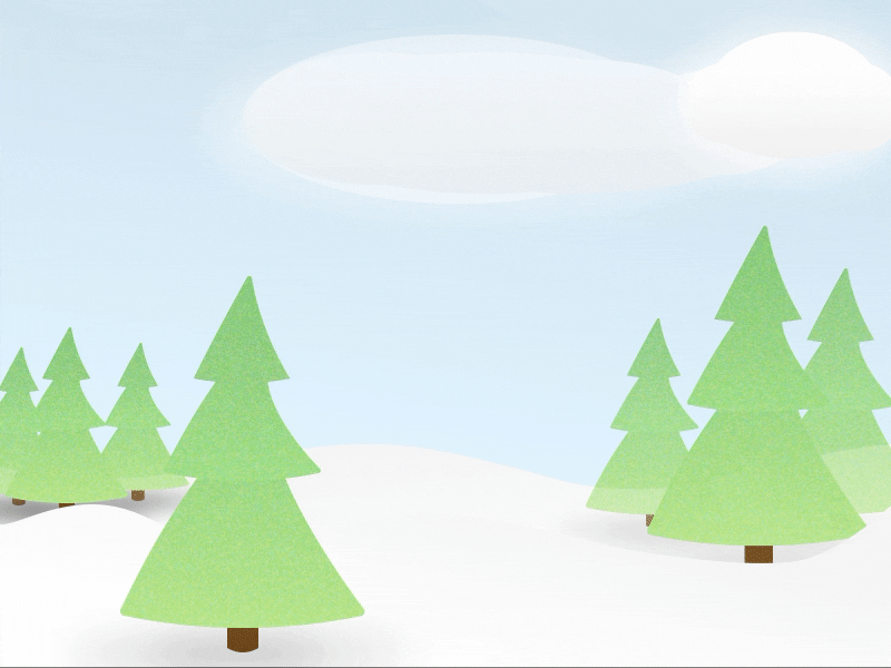 Let it snow animation holidays snow