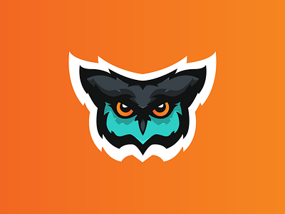 Owl Mascot design logo