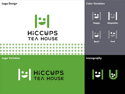 Tea House Logo Design Concept