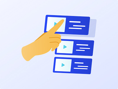 Usability Testing & Research Illustration 2d animation adobe illustrator blue gradient clean click hand cursor design eps png figma app flat 3d icon isometric mobile mockup motion play video simple minimal svg vector ui ux undonedsgn user interface