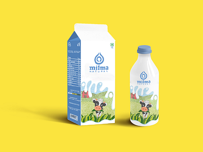 MILMA NATURALS (Packaging & Illustration)