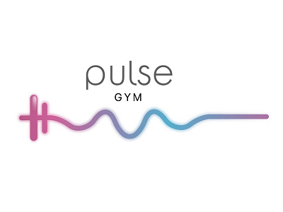 Pulse Gym gym gym logo illustration logo pulse
