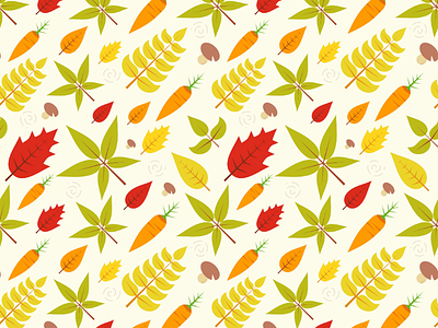 Autumn Seamless Pattern