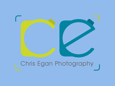 Logo design for Photography Services - Chris Egan branding colors design illustration lettermark logo typography