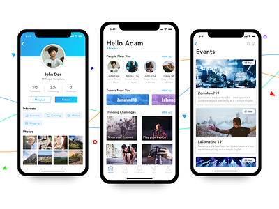 Connect Plus - iOS App Concept