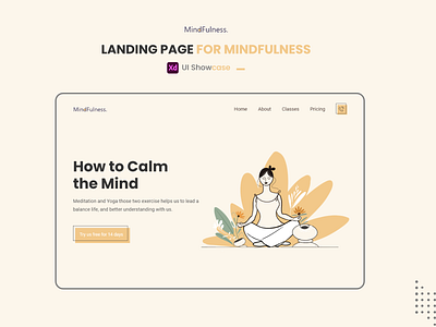 LANDING PAGE FOR Mindfulness