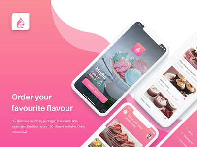 Cake shop mobile UI app app design branding design mobile ui ui ui ux graphic design ux web