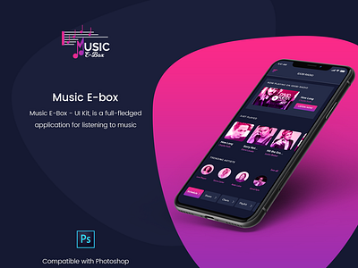 Music Player UI app app design app designer design mobile ui music ui ui ux graphic design ux vector