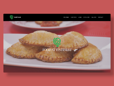 World Foods Website & Re-Branding