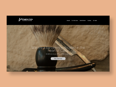 Kingdom Cuts Branding, Website Design & Development