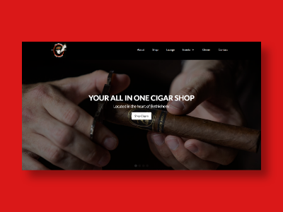 To’ Makao Fine Cigars Website Re-Design