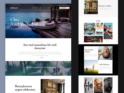 Luxury hotel web design hotels layout luxury ui ux uidesign uxdesign vacation webpage