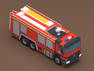 Benz Fire Truck