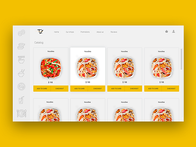 Online store_Redesign "Sushiwok"