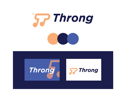 Throg Logo Brand ( for sale ) brand identity branding design icon design illustration inspiration logo minimalism modern logo music vector