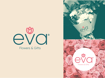 eva Brand Identity branding design floral flower icon design illustration inspiration logo minimalism typeface typography
